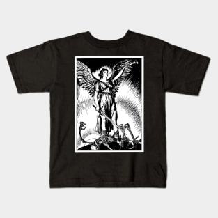 trumpet announce angel Kids T-Shirt